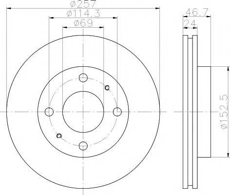 HELLA PAGID 8DD 355 115-151