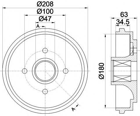 HELLA PAGID 8DT 355 300-991