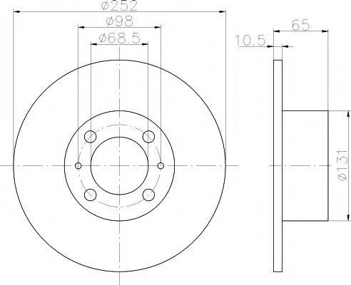 HELLA PAGID 8DD 355 100-301