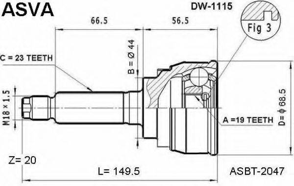 ASVA DW-1115