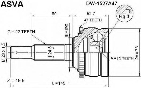 ASVA DW-152A47