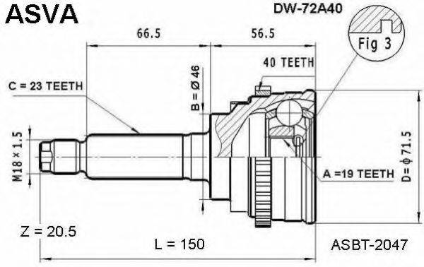 ASVA DW-72A40