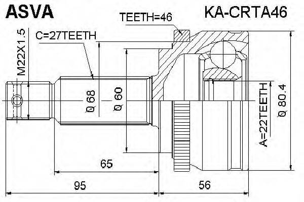 ASVA KA-CRTA46