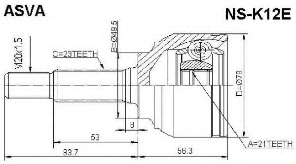 ASVA NS-K12E