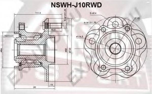 ASVA NSWH-J10RWD