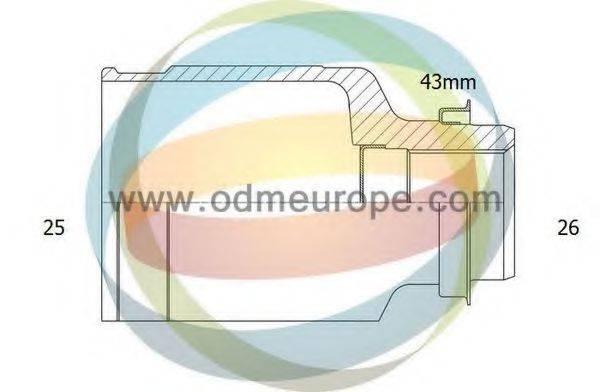 ODM-MULTIPARTS 14056403 Шарнірний комплект, приводний вал