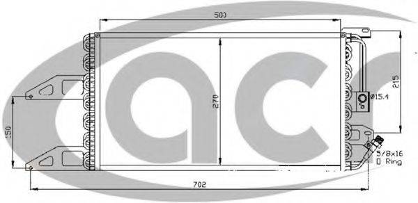 ACR 300534 Конденсатор, кондиціонер