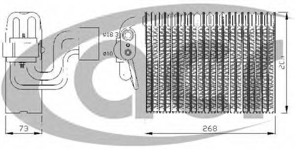 ACR 310129 Випарник, кондиціонер