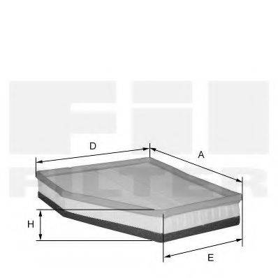 FIL FILTER HP2237 Повітряний фільтр