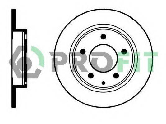 PROFIT 50100524 гальмівний диск