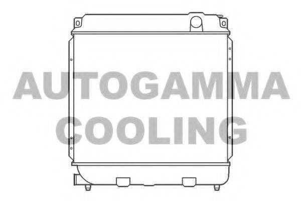AUTOGAMMA 100083 Радіатор, охолодження двигуна