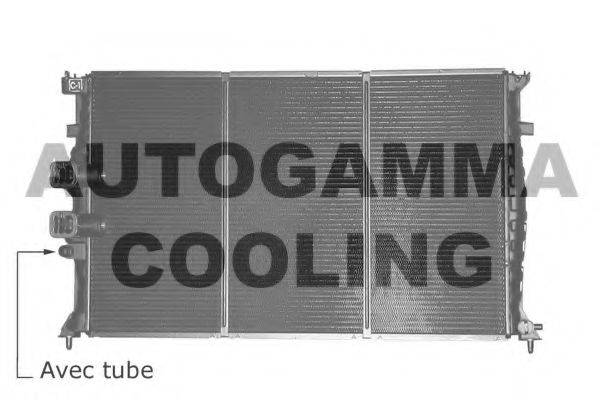 AUTOGAMMA 101980 Радіатор, охолодження двигуна