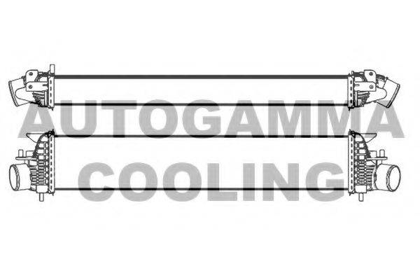 AUTOGAMMA 107508 Інтеркулер