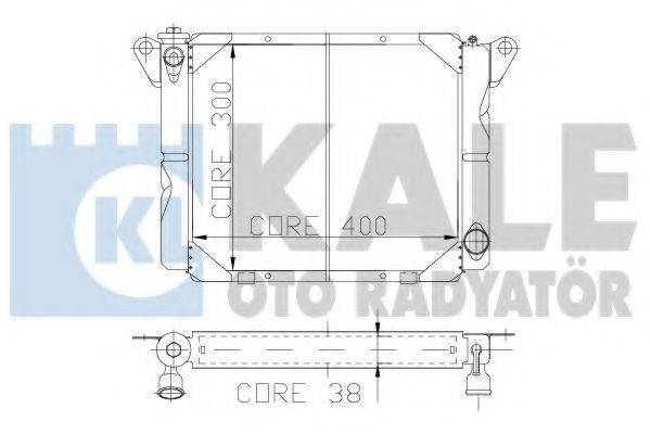 KALE OTO RADYATOR 121600