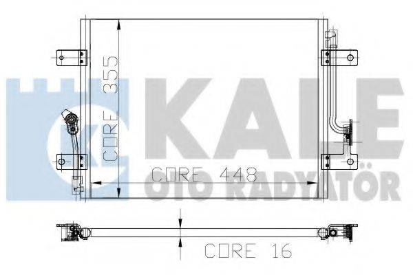 KALE OTO RADYATOR 125900