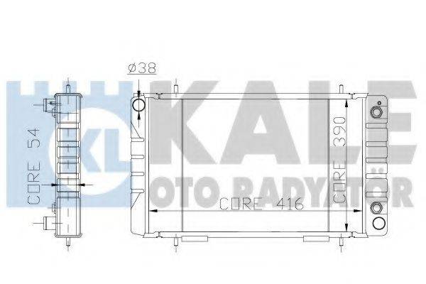 KALE OTO RADYATOR 158599