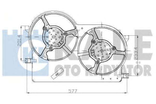 KALE OTO RADYATOR 175520