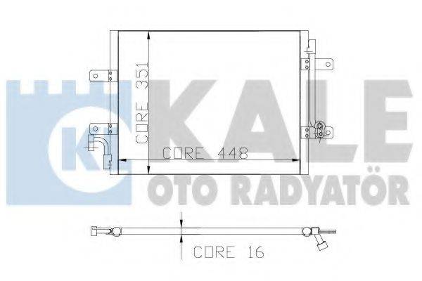 KALE OTO RADYATOR 175600