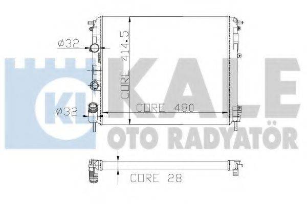 KALE OTO RADYATOR 205700