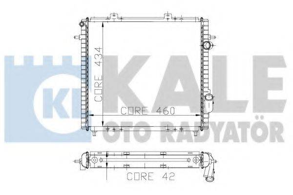 KALE OTO RADYATOR 208300