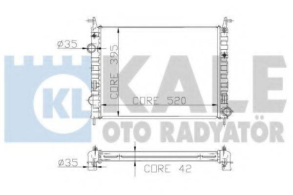 KALE OTO RADYATOR 214700