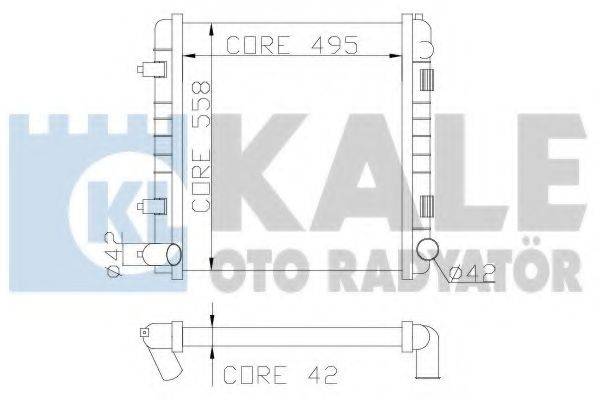 KALE OTO RADYATOR 350300