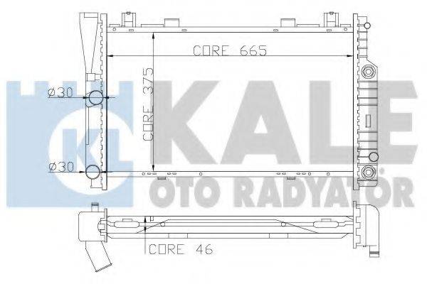 KALE OTO RADYATOR 351700