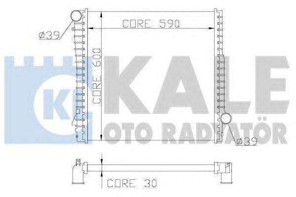 KALE OTO RADYATOR 354300