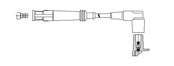 BREMI 12645 Провід запалювання