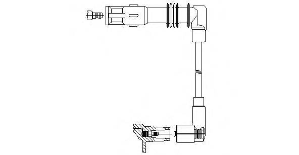 BREMI 16933 Провід запалювання