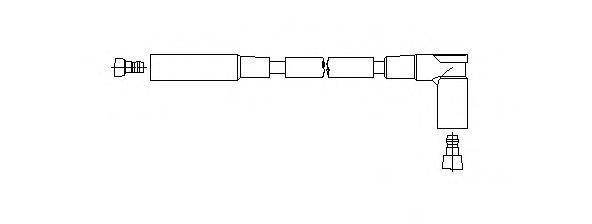 BREMI 613E27 Провід запалювання