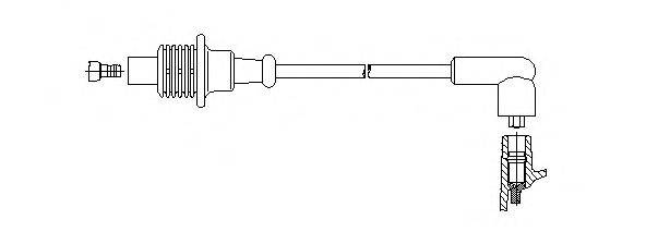 BREMI 69255 Провід запалювання