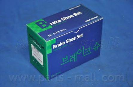 PARTS-MALL PLB017 Комплект гальмівних колодок