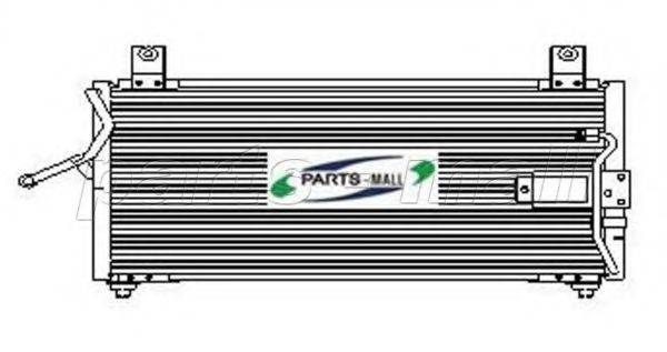 PARTS-MALL PXNCB009 Конденсатор, кондиціонер