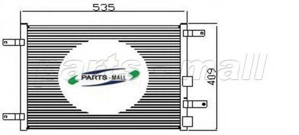 PARTS-MALL PXNCX004X Конденсатор, кондиціонер