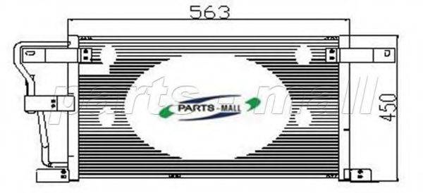 PARTS-MALL PXNCY004 Конденсатор, кондиціонер