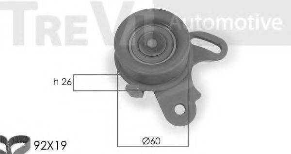 AUTOKIT 045154 Комплект ременя ГРМ