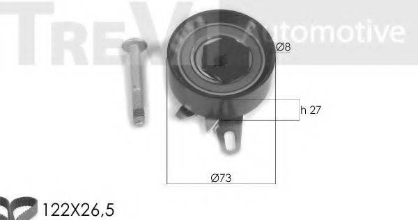 AUTOKIT 045222 Комплект ременя ГРМ