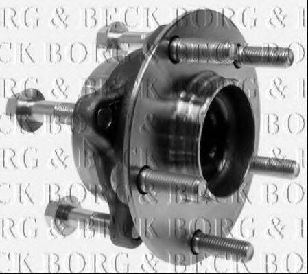 BORG & BECK BBK1247 Комплектуючі, колодки дискового гальма