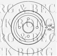 BORG & BECK BBD4519 гальмівний диск