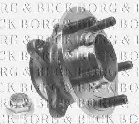 BORG & BECK BWK1084 Комплект підшипника маточини колеса