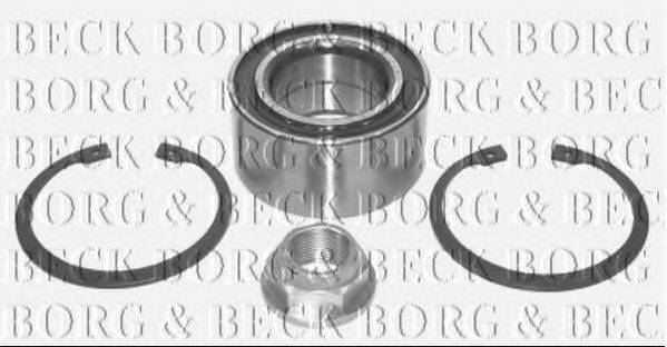 BORG & BECK BWK293 Комплект підшипника маточини колеса