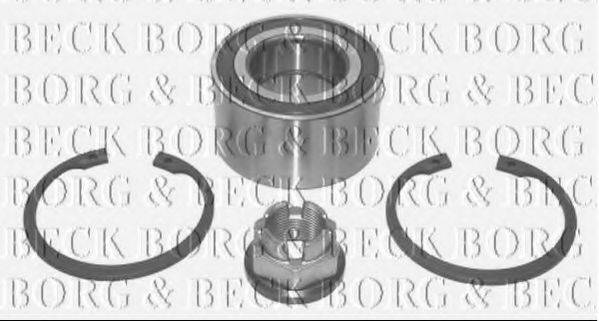 BORG & BECK BWK806 Комплект підшипника маточини колеса