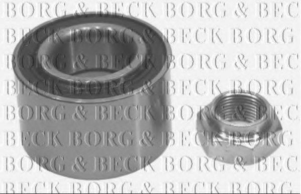 BORG & BECK BWK468 Комплект підшипника маточини колеса