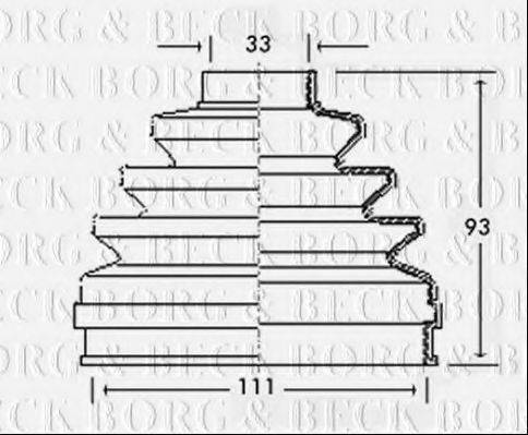 BORG & BECK BCB2323