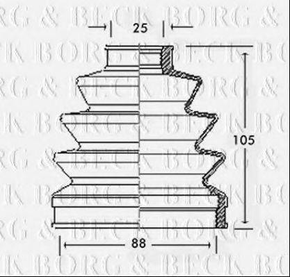 BORG & BECK BCB2332