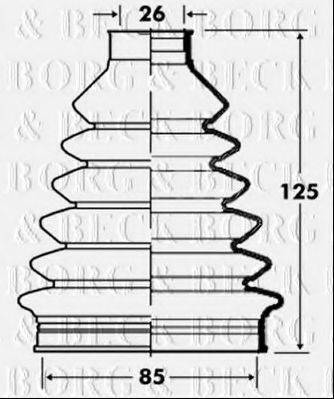 BORG & BECK BCB2843