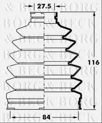 BORG & BECK BCB6017