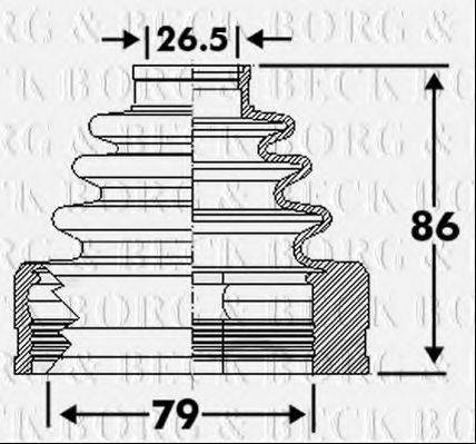 BORG & BECK BCB6110