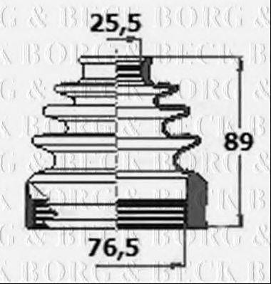 BORG & BECK BCB6125